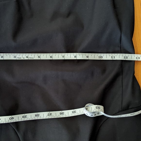 NWOT Black Cut Out Mini Dress with Pockets - Picture 13 of 16